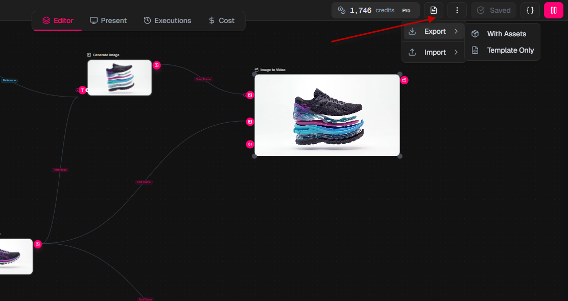 Import & Export Workflows - Nodaro Docs