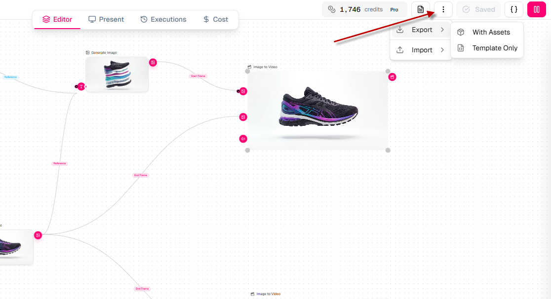 Import & Export Workflows - Nodaro Docs