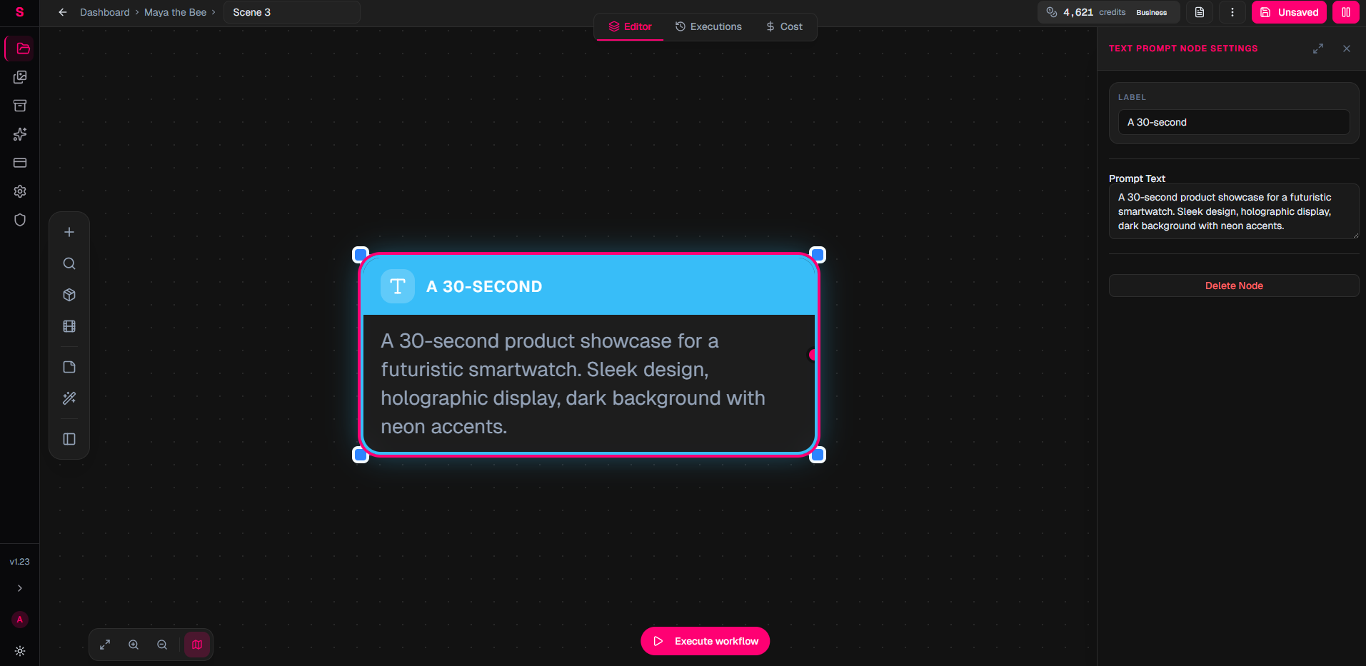 Add a Text Prompt Node