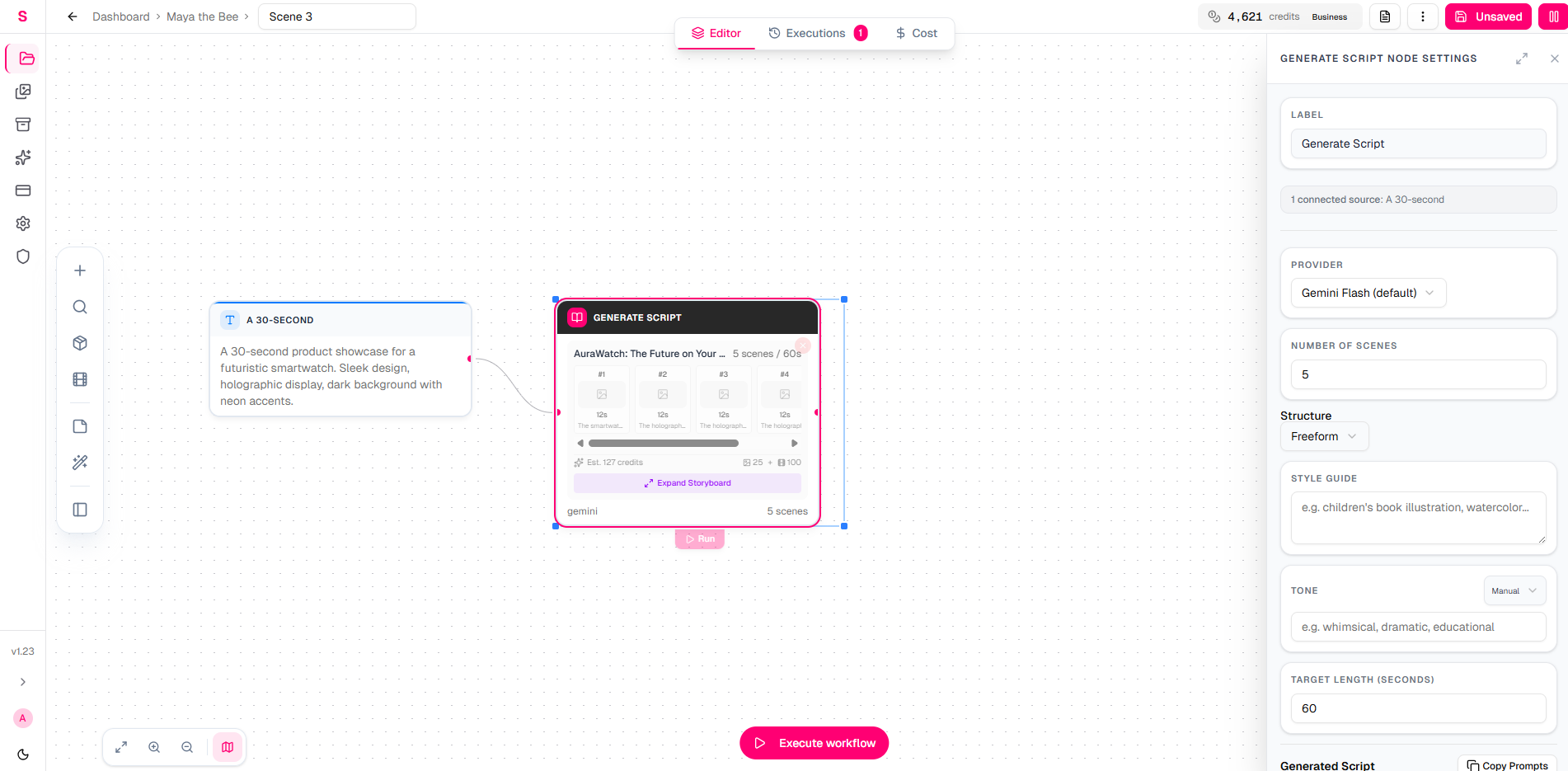 Run the Script Generator